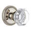 Grandeur Newport Rosette Privacy with Chambord Crystal Door Knob-1244064441-1247962605