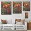 Red Marigold Medley - souci sur bois-1518383741