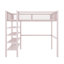 Lit mezzanine en métal avec tablettes à 4 niveaux et rangement-1529345367-1529345371