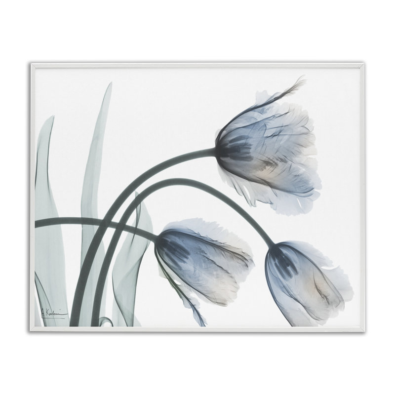 Giclée encadrée de tulipes tendance, design par Albert Koetsier, H 24 po x l 30 po