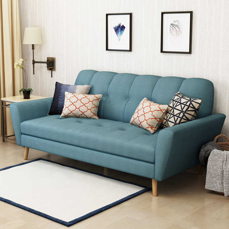 Sunnydale Flared Arm Sofa, Blue