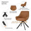 Gefjun 46cm H Upholstered Metal Upholstered Back Armchair in Light Brown-527024157