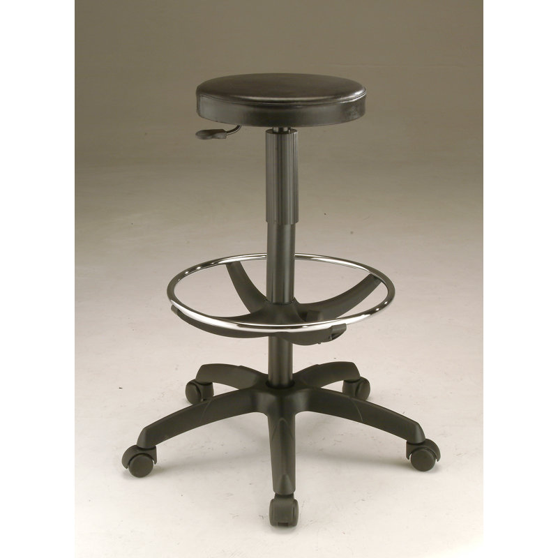 Ivydale Adjustable Height Active Stool with Footrest