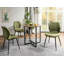 Aliyha Round Metal Base Dining Table-1878347975