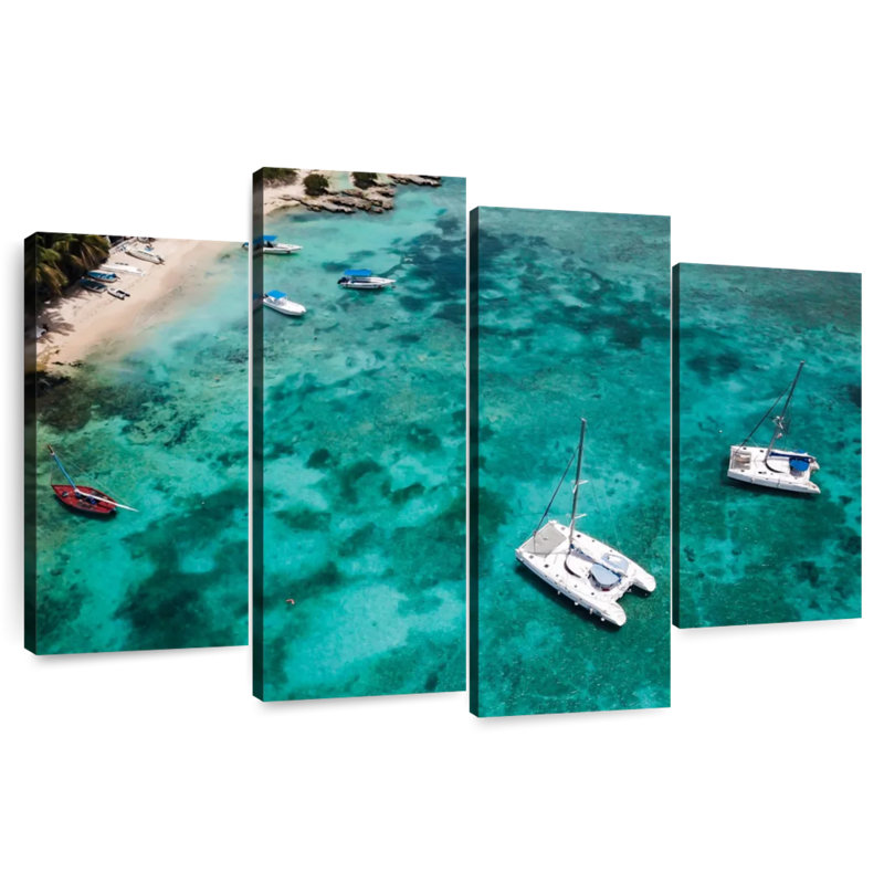 Mehar Catamarans On Turquoise Waters