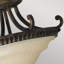 Pritzker Glass Semi Flush Mount