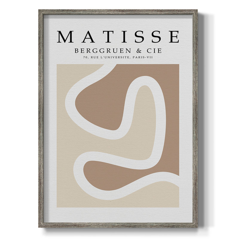 Matisse CCCXLVI Framed Print Framed Print - Solid Wood, 11" H x 9" W