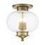 Plafonnier semi-encastré 3 lumières Shielo-22508914-22508919