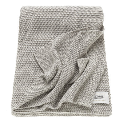 Knitted Throw Blanket