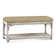 Banc de rangement en osier Summer Retreat