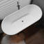 Baignoire autoportante autoportante 65 po. X 29,5 po. J07