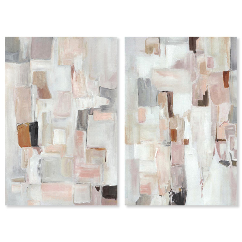 "Tender Gray", reproduction d'art sur toile, "Boho" par Art Remedy, tendue sur châssis, 30 x 45, H 45 po x l 30 po