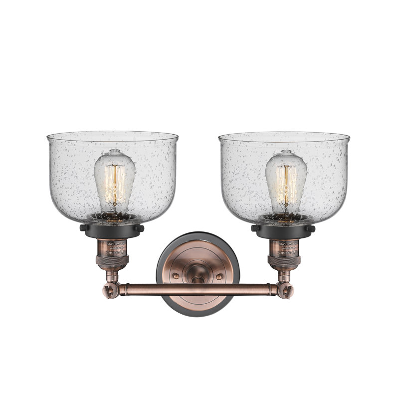 Anglo 2 - Light Dimmable Vanity Light, Seedy