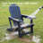 HDPE Folding Adirondack Chair-280343865