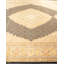 Tapis traditionnel noir en laine noué à la main 8 pi 0 po x 10 pi 1 po