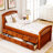 Eckart Solid Wood Slat Storage Bed-415907120