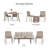 Oroklini Premium All-Weather Wicker Outdoor Stacking Dining Side Chair-1417402254