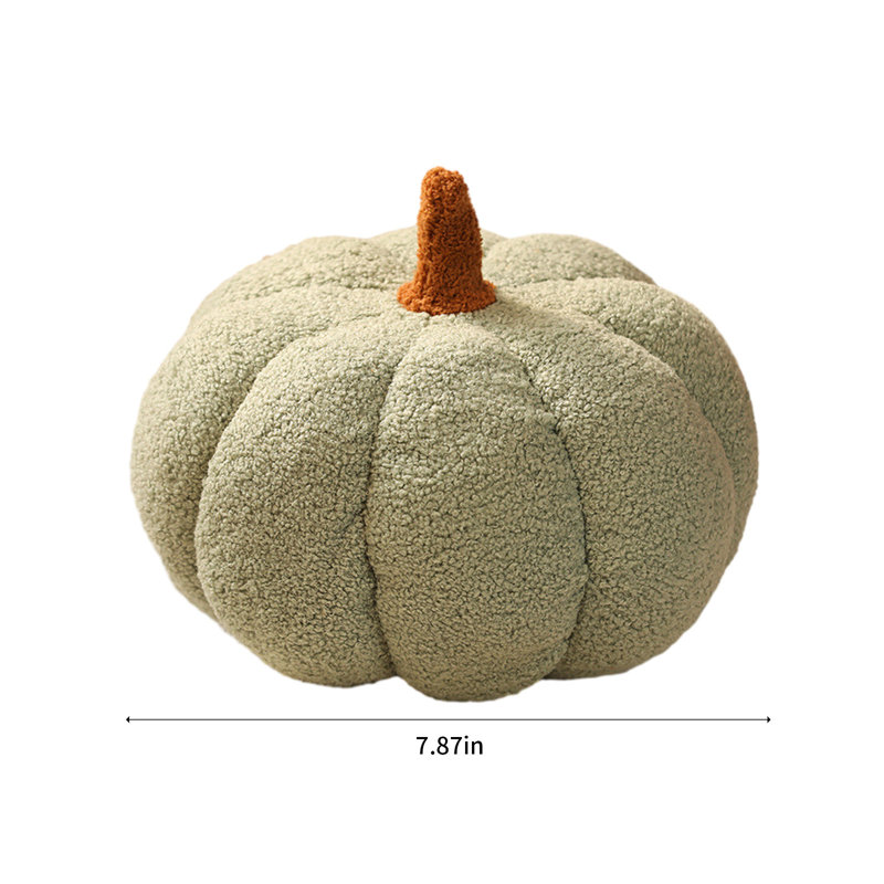 Citrouilles jouets citrouilles, coussins décoratifs d'automne en forme de citrouilles