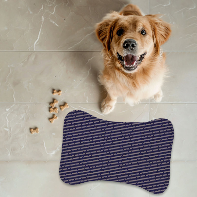 Rainbow Nostalgic - 1 Piece Bone Shape Feeding Mat