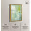 «Ghostly Green II», reproduction d'art sur toile encadrée par Art Remedy, cadre doré, 10 x 15-129620676-129620682