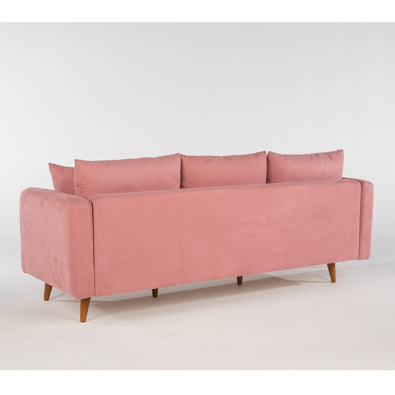 Canapé modulaire de 84,65 po faisant face à la gauche, Rose