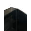 Armoire de rangement de salle de bain à miroir murale 39 po x 28 po avec cadre en fer noir