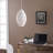 Rosemill 19'' H Metal Oval Pendant Shade