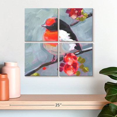 Coup de pinceau oiseau I