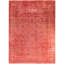Overdyed One-of-a-Kind 9' 1" X 11' 10" Hand Knotted Area Rug