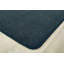 Tapis bleu marine à blocs de texture doux au toucher-10541190