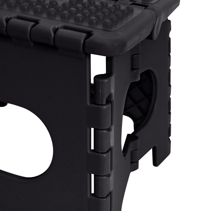 Foldable Step Stool, Black