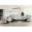 Canapé double inclinable, chenille beige-130239055
