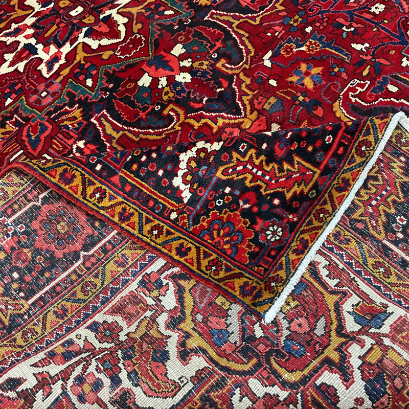 Tapis en laine fait à la main Heriz Herat
