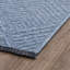 Tapis bleu antidérapant Breneisha-365112066