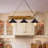 Handmade Solid Pine Kitchen Island Chandelier