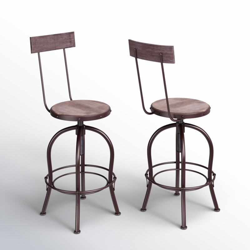 Dodge Lupita Adjustable Height Bar Stool