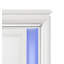 Laveda Pearl White Finish Mirror W/LED-1700095758