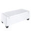 Banc rectangulaire, banc capitonné avec rangement