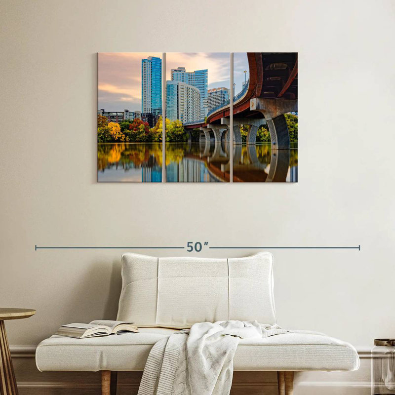 Paysage urbain urbain Sirci Austin, H 24 po x l 38 po