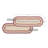 Celebration Jute Oval Table Runner-803110499