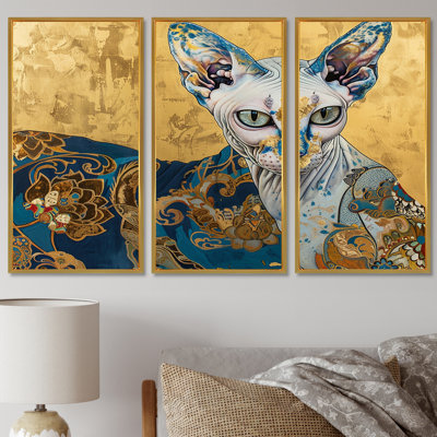 Khari - Cat Wall Art Set