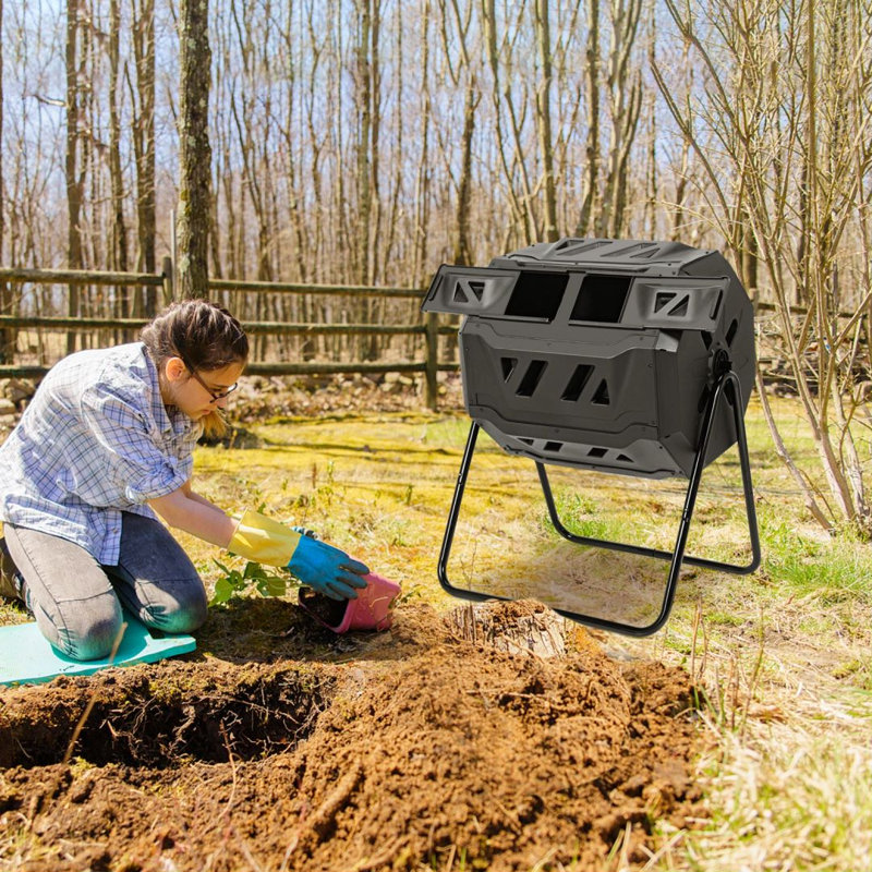 Azion Plastic Tumbler Composter