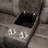 Jannali 74.5'' Traditional Microfiber Double Reclining Love Seat with Integrated Center Console, Plush Pillow Top Armrests-102305031