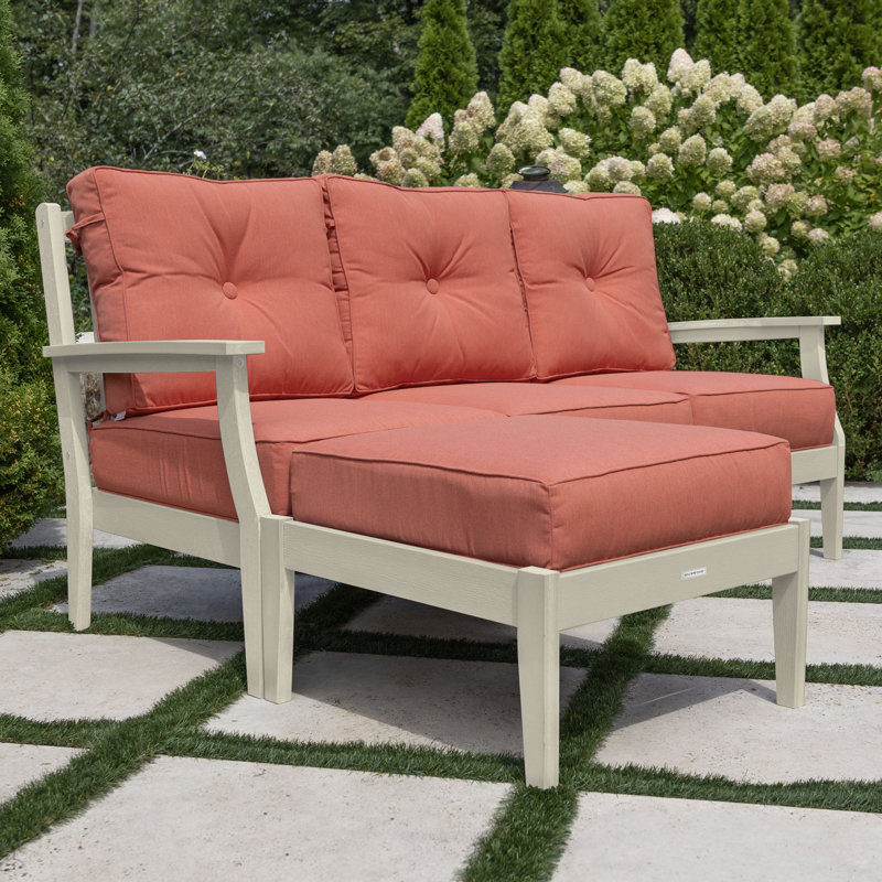 Lehigh 2-Piece Deep Seating Set, Canvas Persimmon