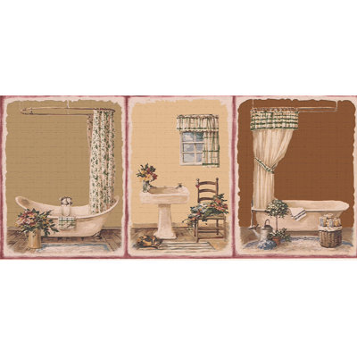 Bordure de papier peint à peindre L 15 pi x l 7 po Artan