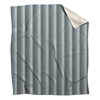 Vertical Wooden Panels Blankets