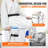Sliding Tub Transfer Bench Shower Chair With 360 Degree Swivel Seat 400LBS