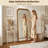 Retro Full-Length Mirror, Oversized Arch Floor Mirror-623422776-623422727