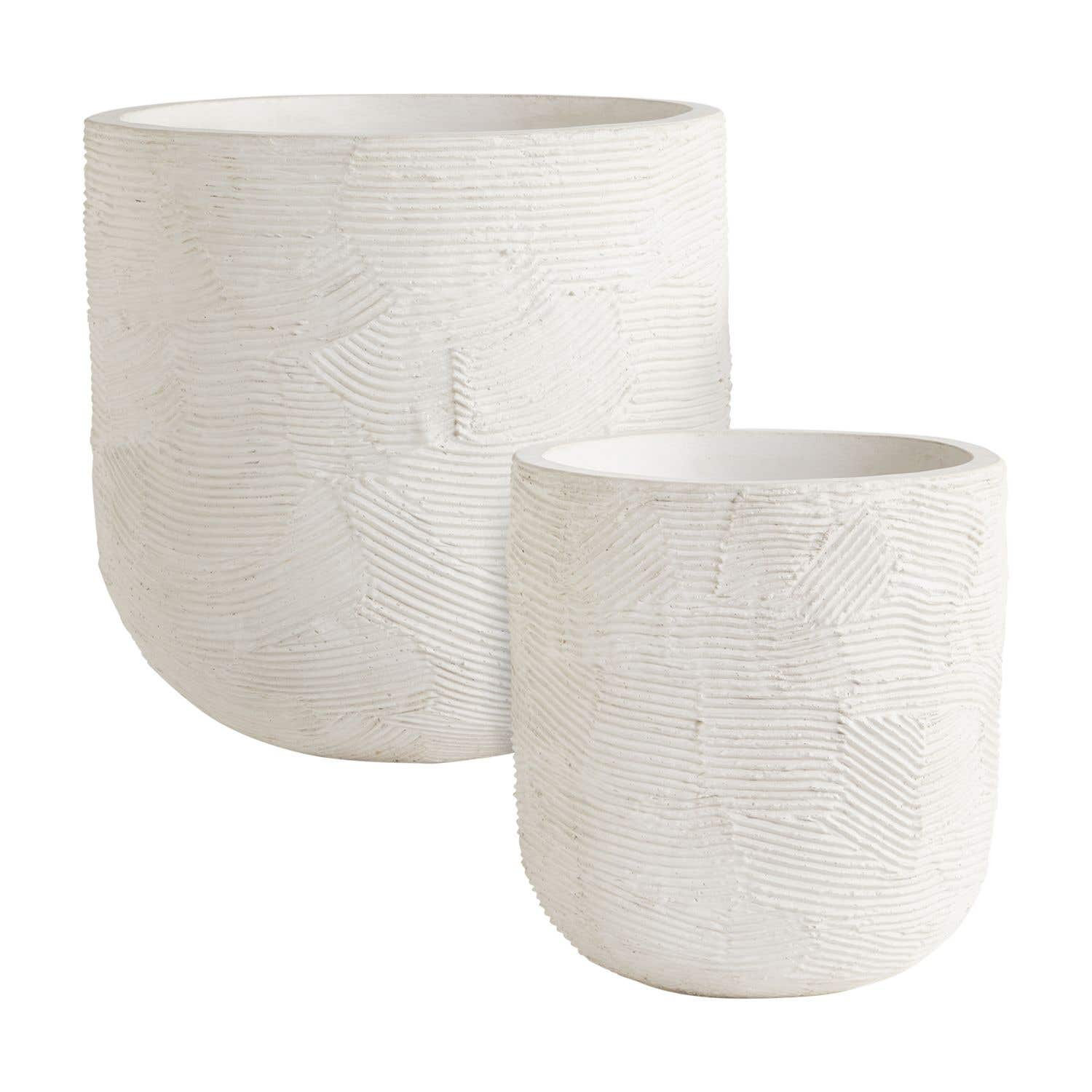 Atna 20" Concrete Pot Planter, 16.5" H x 15.75" W x 15.75" D
