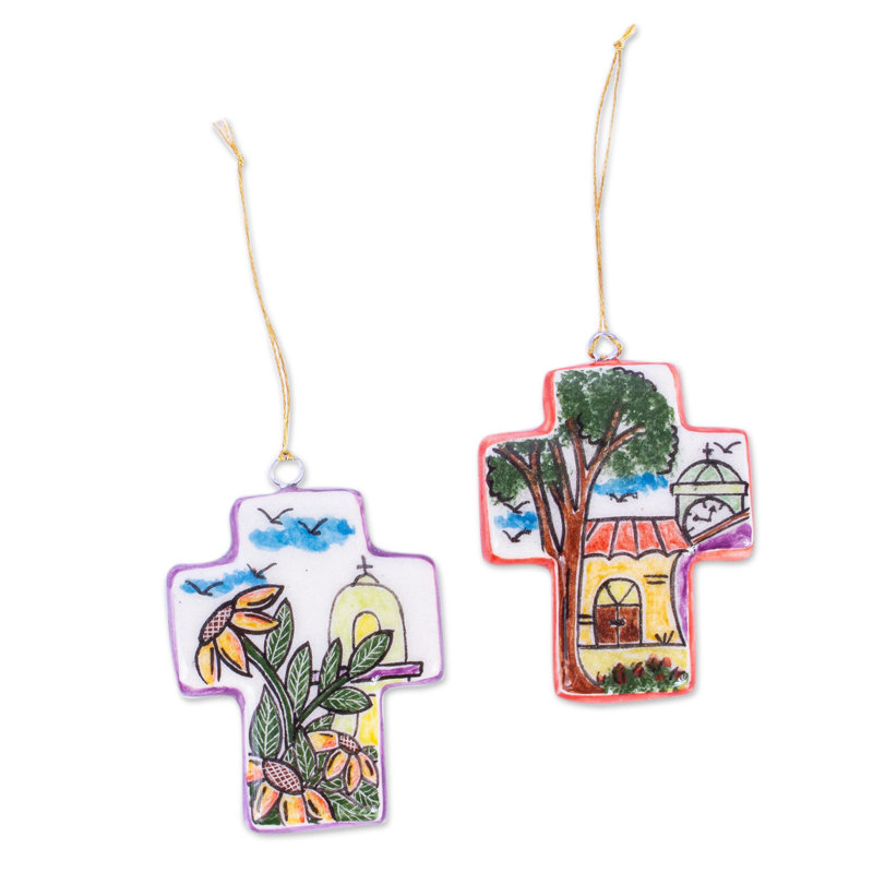 Figurine décorative suspendue (ensemble de 2)
